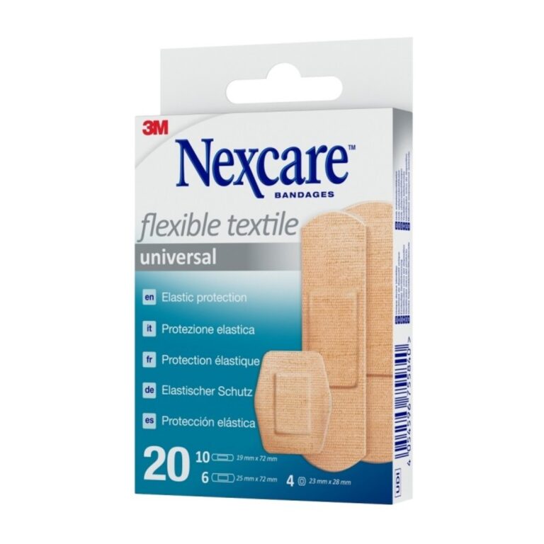 3m-nexcare-20-uds-universal-flexible-textile-tiras-surtidas