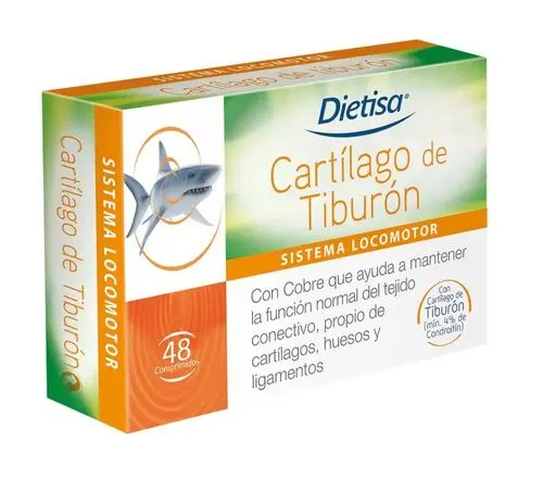 Cartílago de Tiburón 48 Comprimidos Dietisa