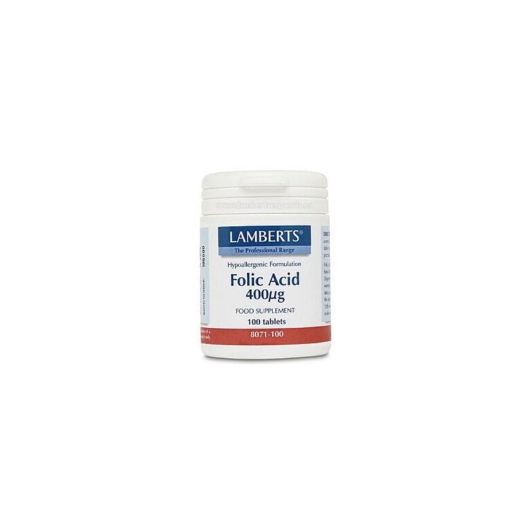 acido-folico-400-ug-100-tabs-lamberts