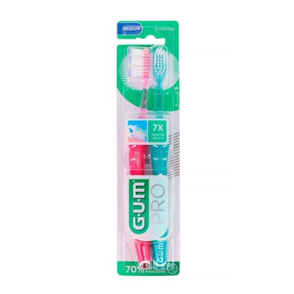 gum-technique-pro-1528-cepillo-dental-adulto-medio-pack-2-unidades