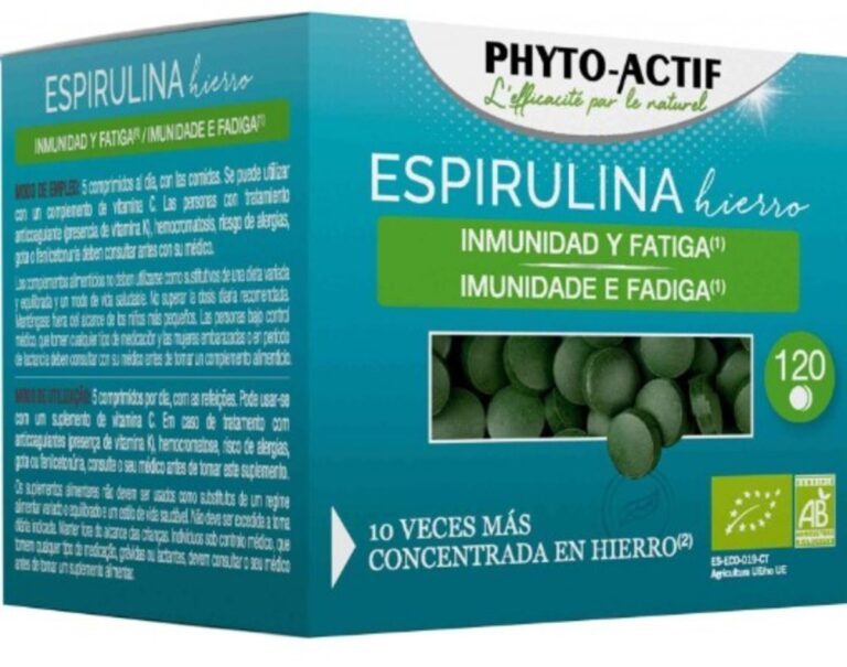 hierro-spirulina-phytoactif-120-comprimidos