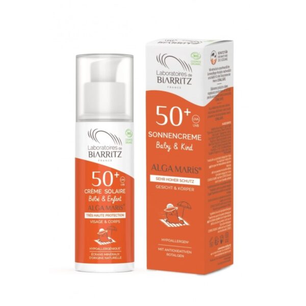 lab-biarritz-crema-solar-ninos-spf50-alga-maris-100-ml