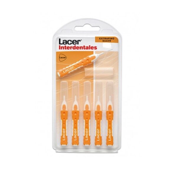 lacer-cepillo-interdental-extra-suave-6-unidades-naranja