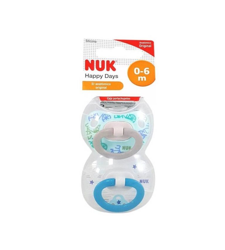 nuk-chupete-silicona-happy-days-nukete-t-1-0-6-m-2u