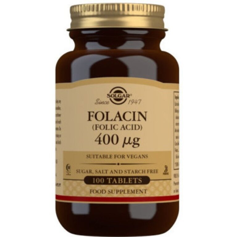 solgar-acido-folico-400-mcg-100-comprimidos
