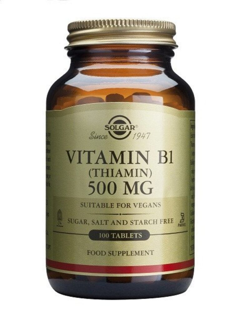 vitamina-b1-500-mg-tiamina-100-comprimidos-solgar