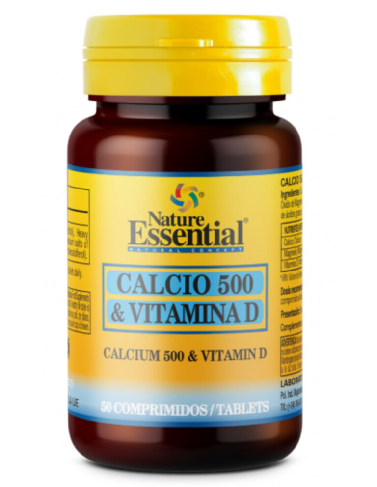 calcio-500-vitamina-d-50-comprimidos-nature-essential