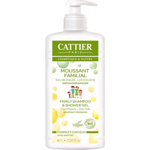 cattier-gel-de-ducha-y-champu-familiar-1-litro