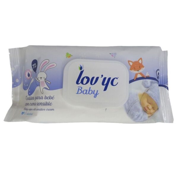 lovy-toallitas-bebe-crema-sensible-72-unidades