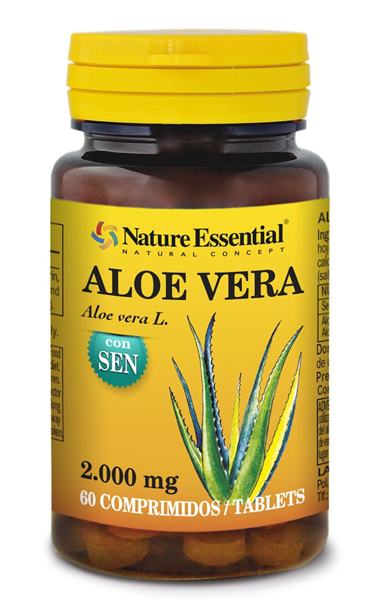 nature-essential-aloe-vera-2000-mg-con-sen-60-comprimidos