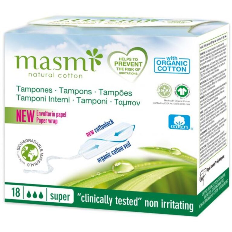 tampones-digital-super-18-ud-sin-aplicador-masmi-natural-cotton