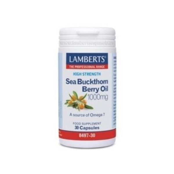 Aceite del Fruto del Espino Amarillo 1000 mg 30 cápsulas Lamberts