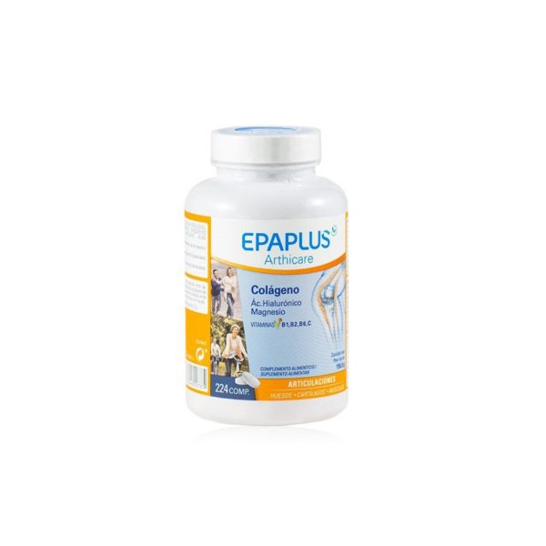 Colágeno + Ácido Hialurónico + Magnesio 224 comprimidos Epaplus