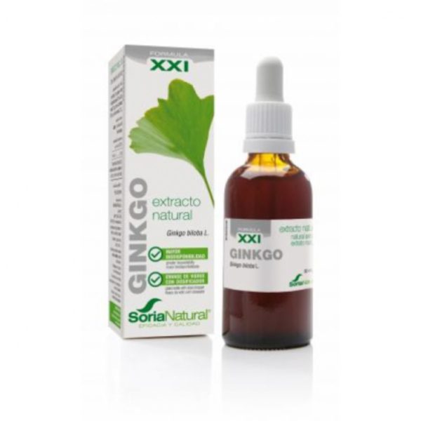 Extracto de Ginkgo Biloba 50 ml XXI Soria Natural