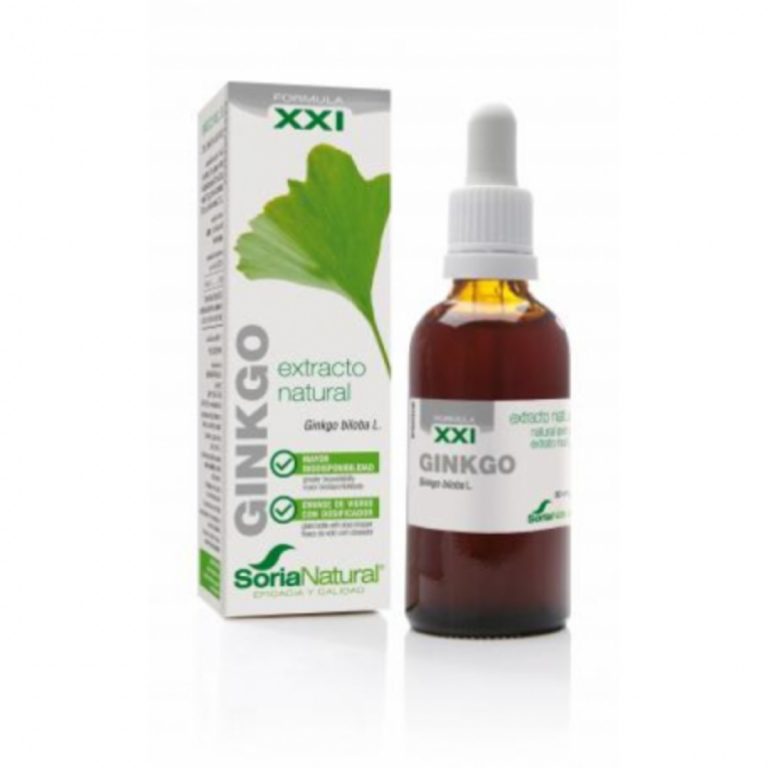 Extracto de Ginkgo Biloba 50 ml XXI Soria Natural