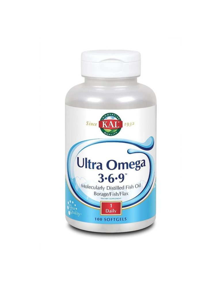Kal Ultra Omega 3.6.9 100 Cápsulas