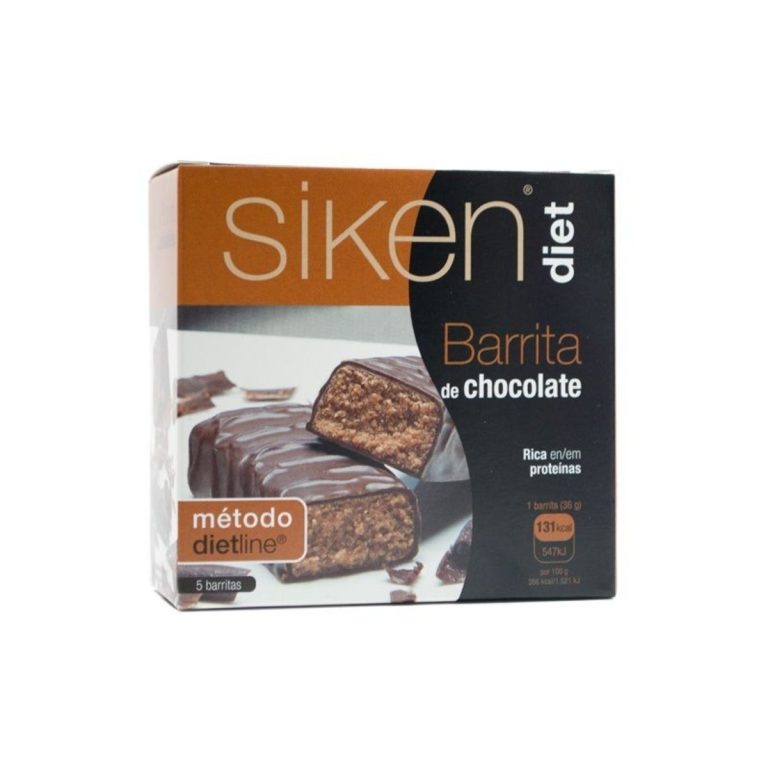 Siken Diet Barritas Chocolate 5 uds
