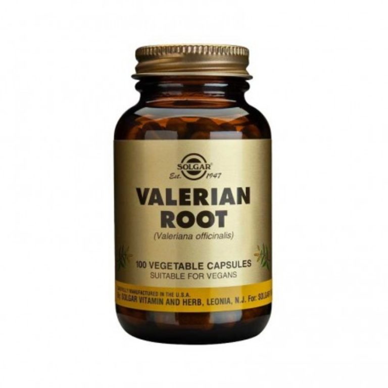 Valeriana Raíz Solgar 100 Cápsulas Vegetales